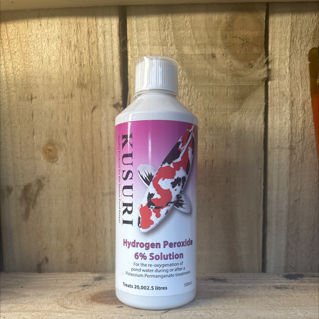 Kusuri - Hydrogen Peroxide 6% Solution - 500ml - treats 20,002.5