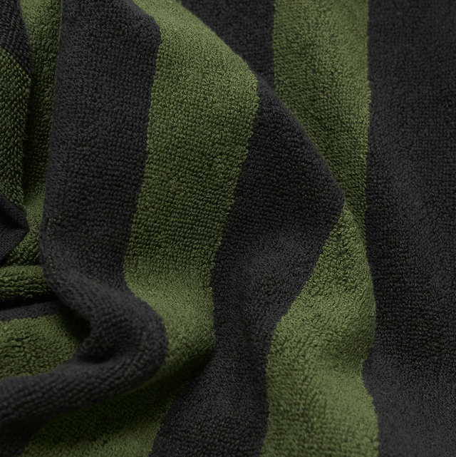 OAS Green Stripe Towel 