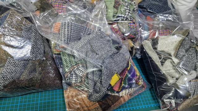 Harris Tweed Scrap packs