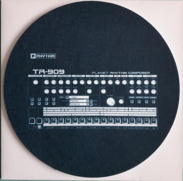 Planet Rhythm 909 Slipmat (1 Piece) - PRRUKSLIP05