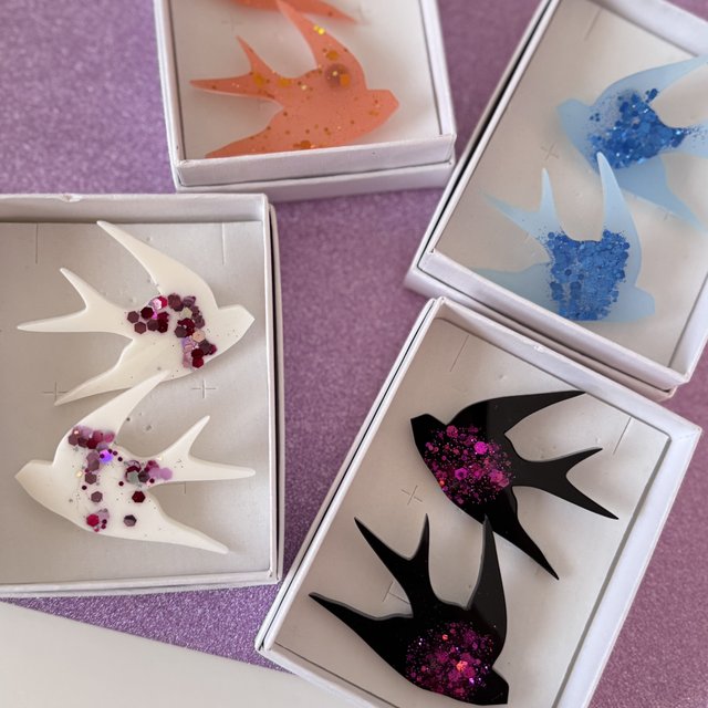 Brincos andorinha XL 