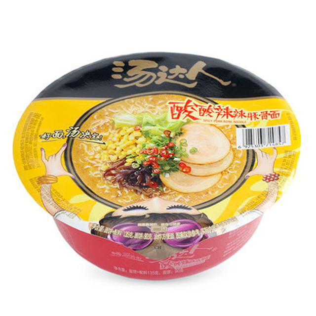 tang noodles in piatto 汤达人碗装