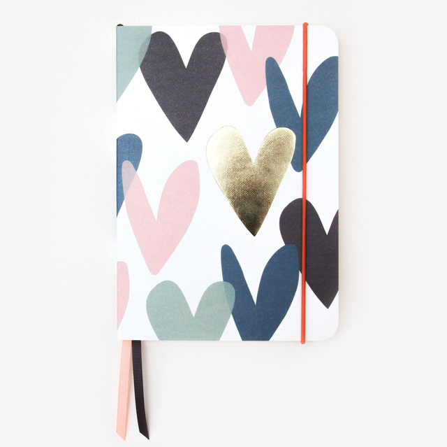 Caroline Gardner falling hearts notebook