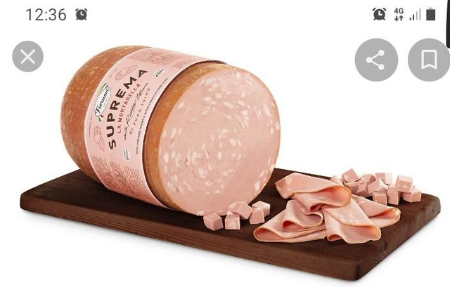 100 g Mortadella suprema 5 stelle Fiorucci  