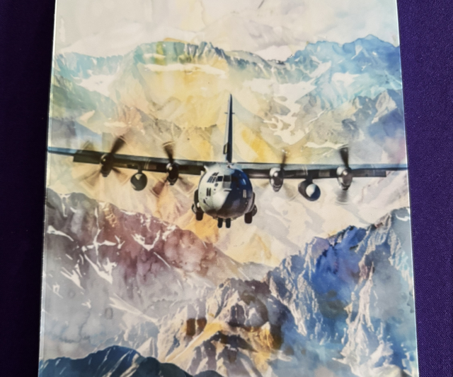 Plain Note Pad Aeroplane C130