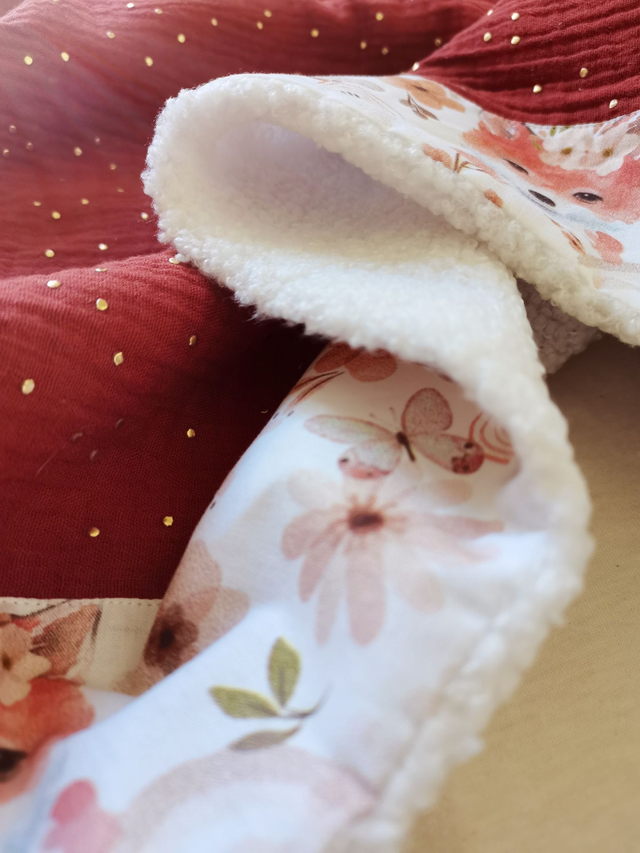 Plaid Moka Terracotta