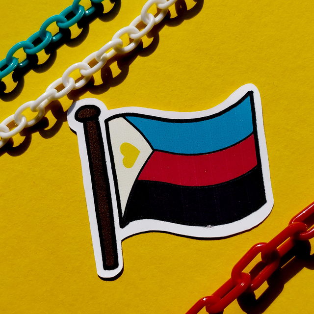 New Polyam - Flag - Sticker - [SKR-NPO-F]