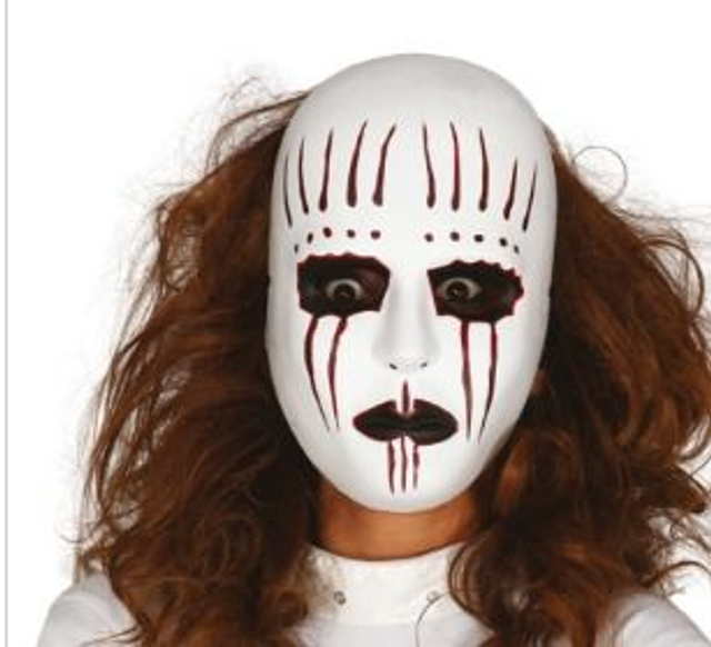 HALLOWEEN ,  2779 MASCHERA MIMO SINISTRO PVC