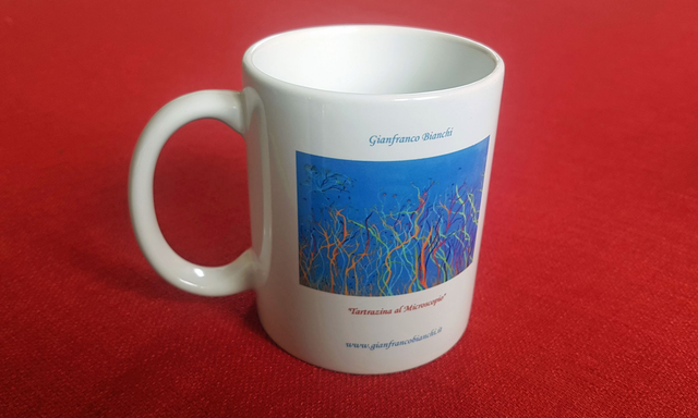 Tazza Mug "Tartrazina al Microscopio"