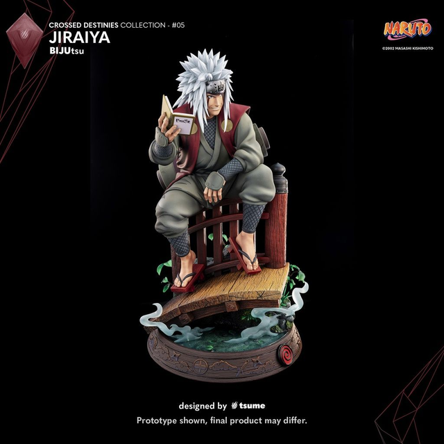 🐸(Preordine Consegna stimata T3/26-T4/26) Jiraiya-Statua Bijutsu-Naruto-Tsume Art📜Paga in 3 Rate Senza Interessi con PayPal! (Anche a rate! 👇)