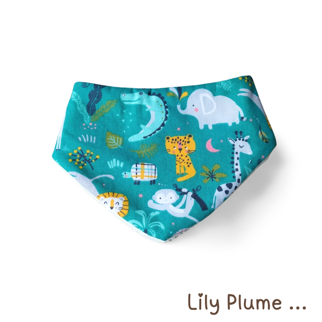 Bavoir de dentition girafe