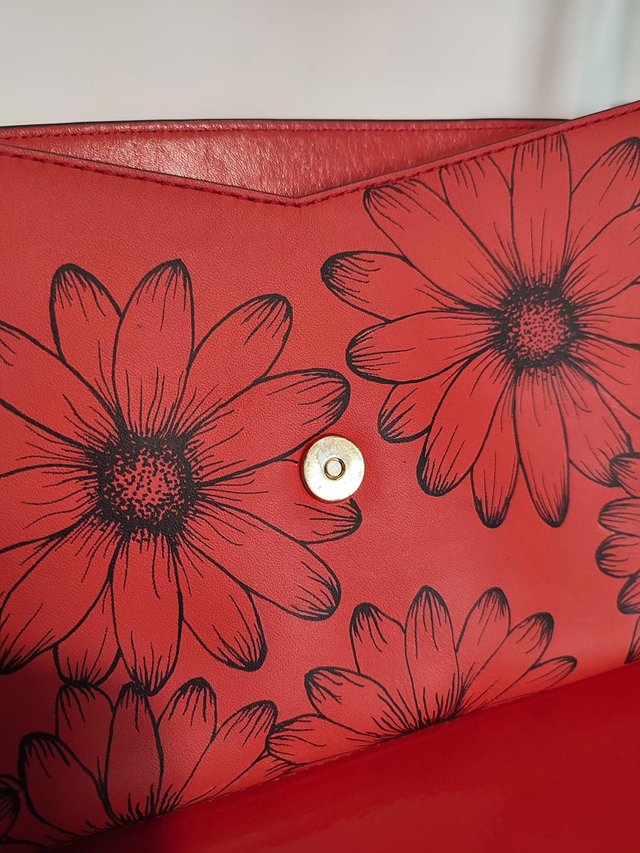 Fleurs monochrome - Sac bandoulière