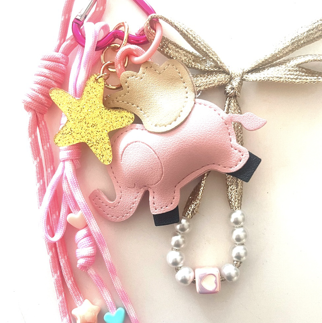 Bijou de sac éléphant 