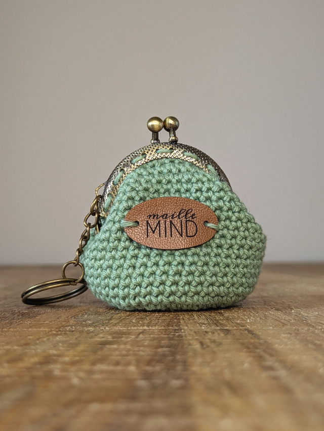 Mini minaudière verte