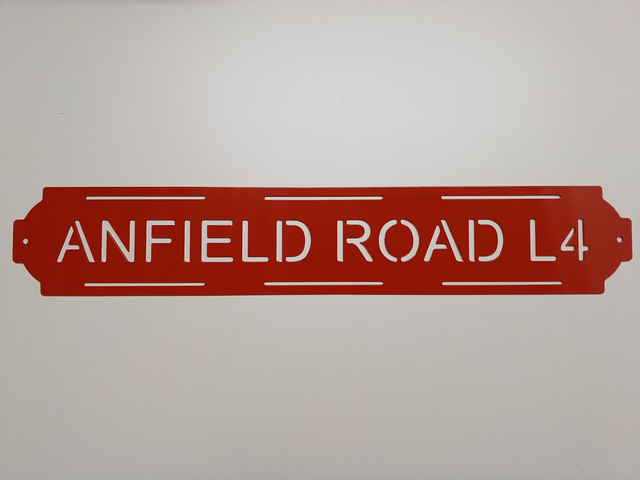 Anfield Road L4 Sign