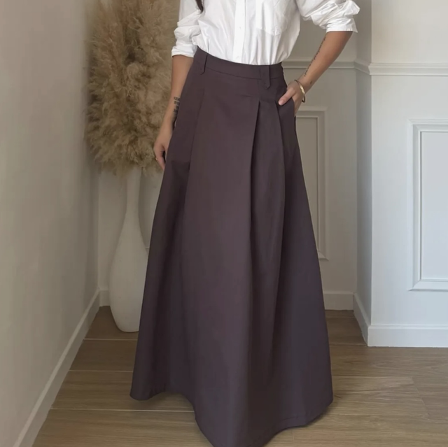 Jupe SARAH bordeaux 