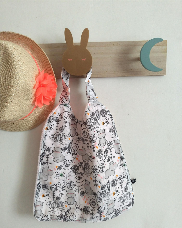 Grand bavoir / Serviette de cantine