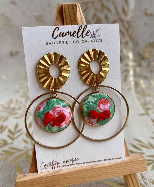 Boucles d’oreilles Noeud 