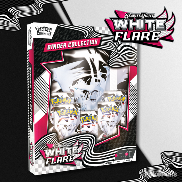 Pokémon TCG: SV10.5 White Flare - Binder Collection (julkaisu 18.7.2025) MAX. 1 / asiakas