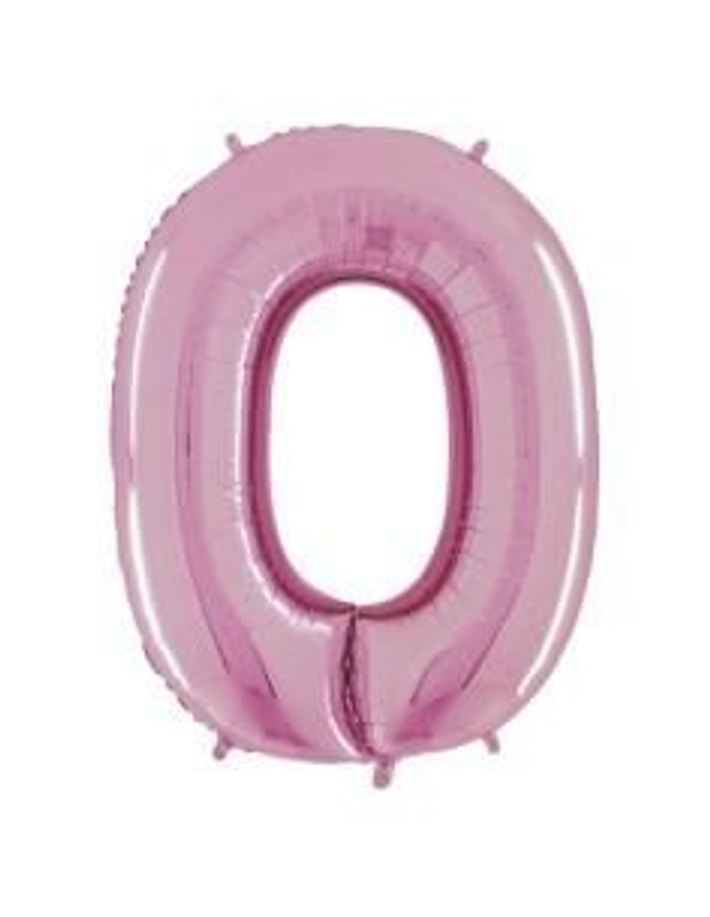 Numero 0 Rosa Pastello 