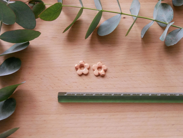 Mini bloom pêche/chrome