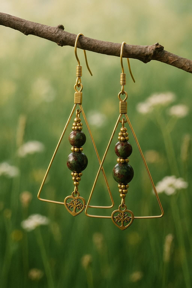 Boucles d'oreilles -- Énergie Originelle