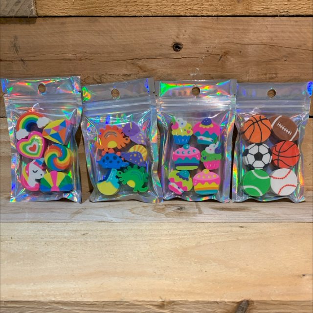 Fun Erasers! 