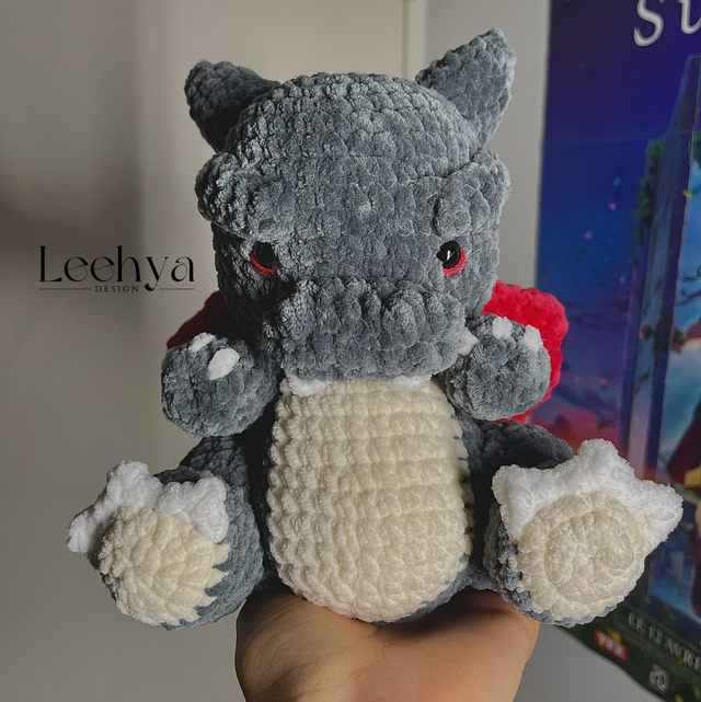 Dragon de feu cendré