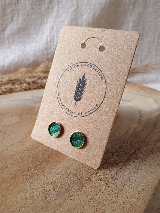 Boucles d'oreilles CLOUS Chevron