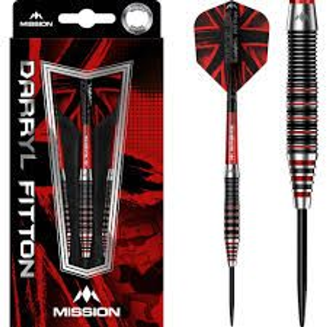 Mission Darryl Fitton The Dazzler Steel Tip Darts