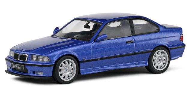 BMW M3 E36 Coupe 1999 Estoril blau Solido 1:43