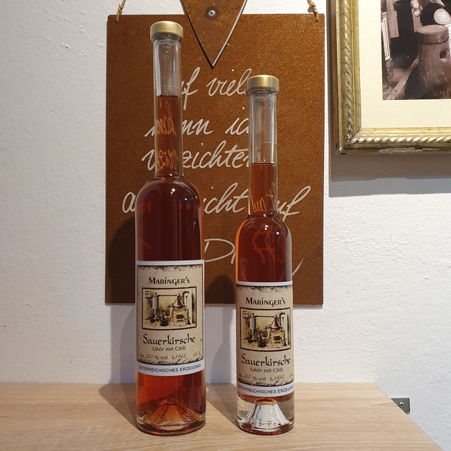 Sauerkirsche mit Chili - Likör
