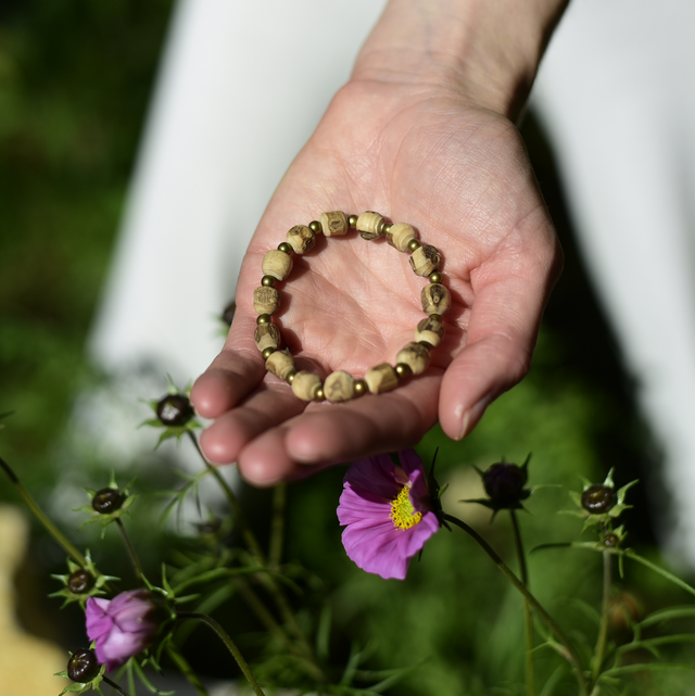 bracelet tulsi &amp; laiton