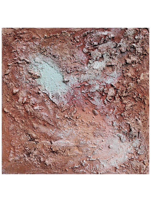 &quot;Lagoon living&quot; - 30 x 30 cm