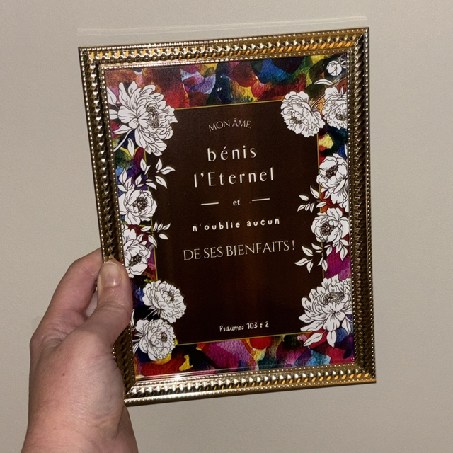 Affiche Mon âme, bénis !