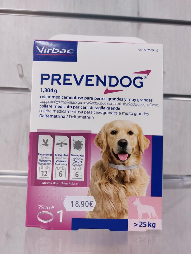 Collar Prevendog Razas grandes 75cm