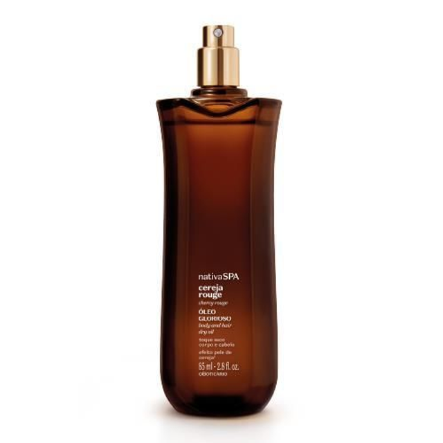 Aceite glorioso Cereja Rouge pelo y cuerpo 