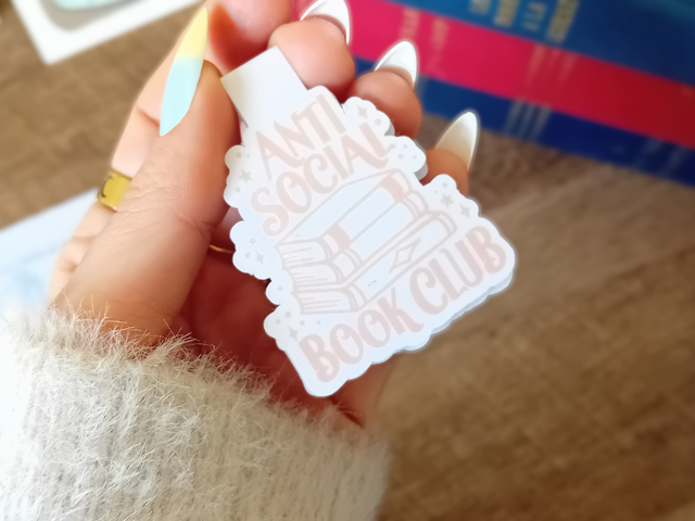 Marque-Page Magnétique - Anti Social Book Club