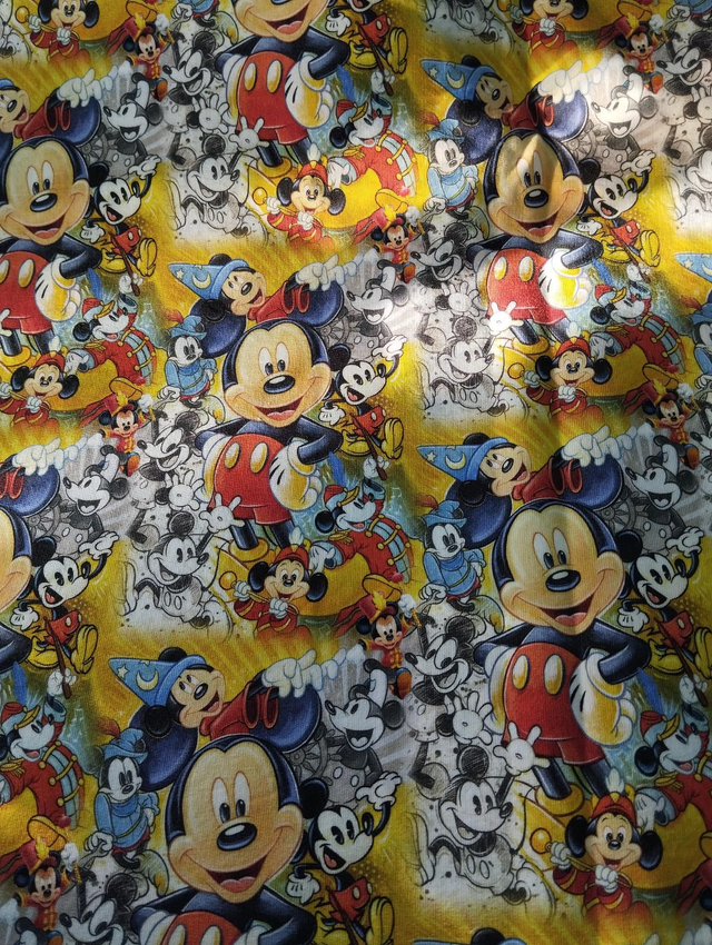 Tissu Magic Mickey POUR COMMANDE 