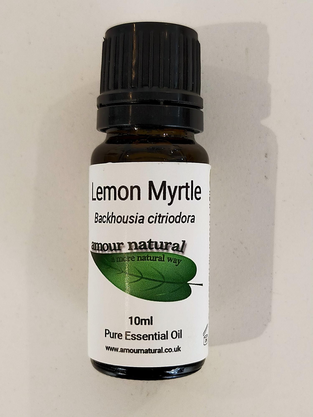  Lemon Myrtle essential oil 10ml (Backhousia Citriodora Leaf Oil) LMT0010