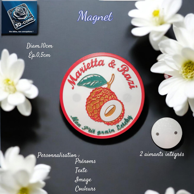 Magnet &quot;LETCHI&quot;