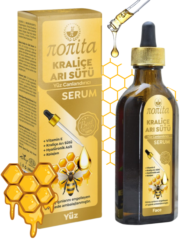 NONITA 100ml Serum z MLECZKIEM PSZCZELIM do Twarzy 100ml E.D.: 10.04.26