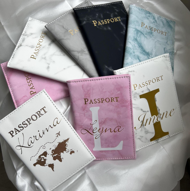 Protège-passeport personnalisé