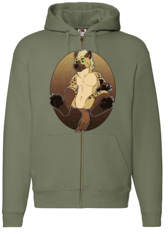 Hyena - Hoodie with Zipper