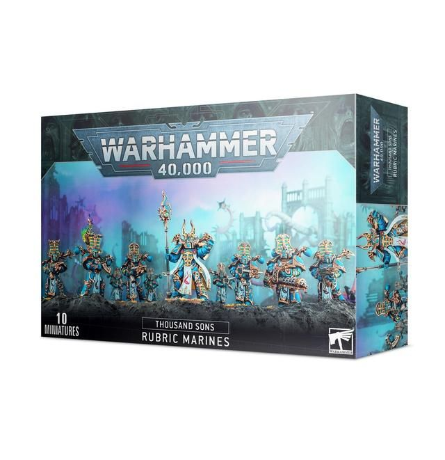 Games Workshop Warhammer 40K: Thousand Sons - Rubric Marines