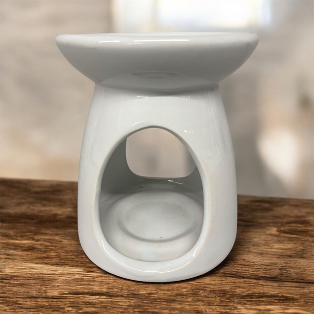 White Ceramic Burner 1