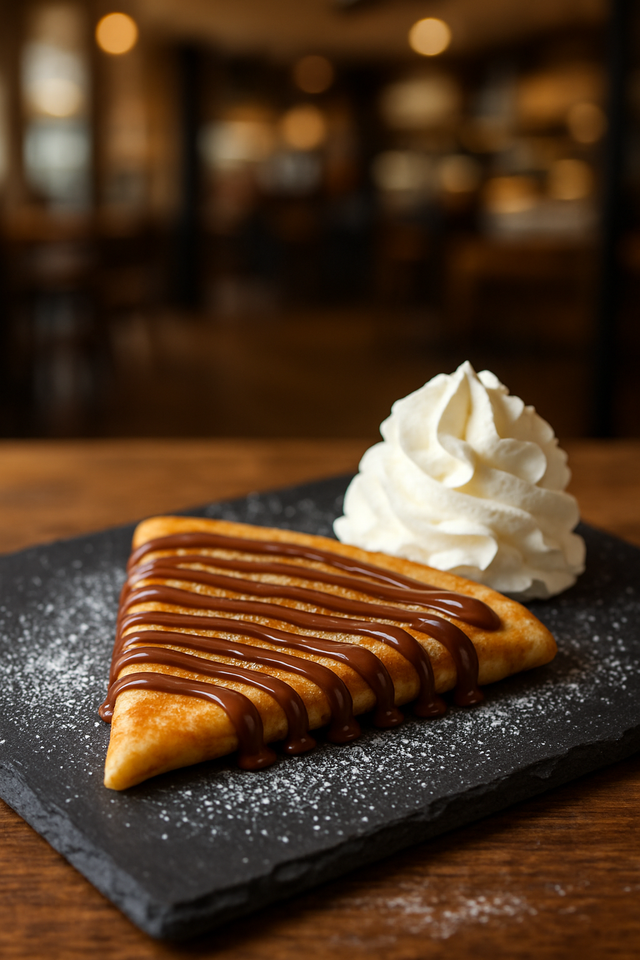 Crêpe Nutella Chantilly