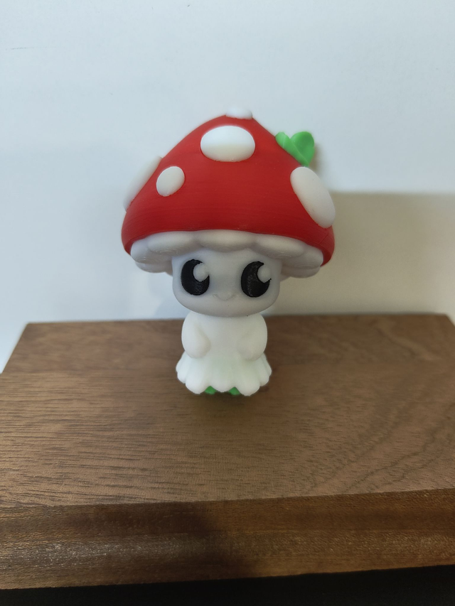 3D Druck: Shime, the Mushroom Spirit - Pilzgeist 