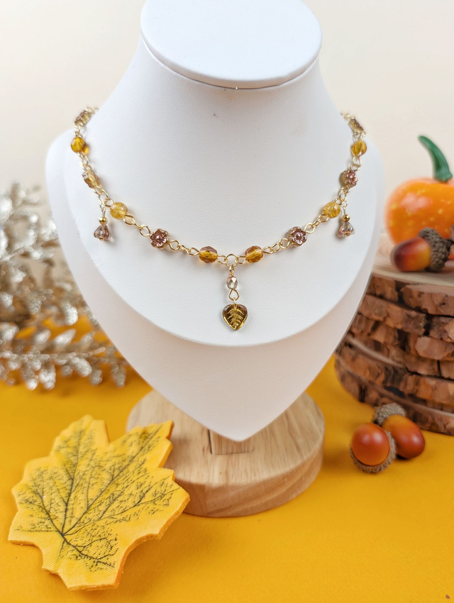 Collier Promenade d'automne