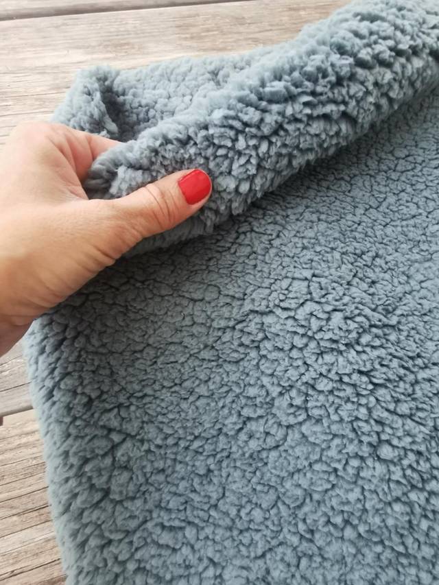 Snood LOUIS uni bleu gris